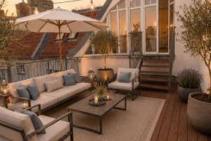Wohnen mit Charakter: Exklusives Penthouse in Berlin-Friedrichshain