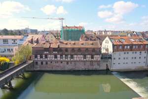 Für Individualisten: Galeriewohnung mit Balkon, Patio 
+ 360°-Dachterrasse direkt an der Pegnitz – Großweidenmühlstraße 1, 90419 St. Johannis, Nürnberg – Vorschaubild 8