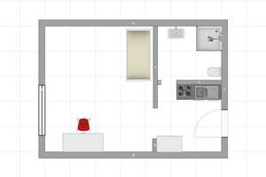 Schönes Studentenappartement direkt am Westpark/all inklusive