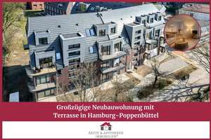 Großzügige Neubauwohnung mit Terrasse in Hamburg-Poppenbüttel