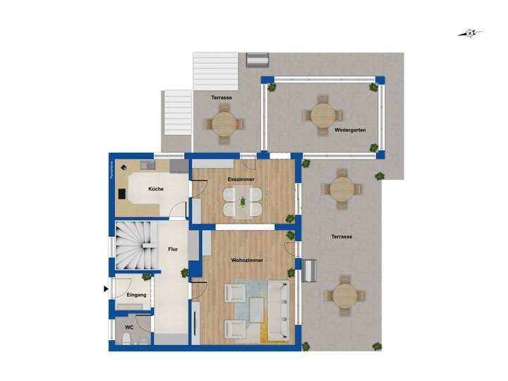 Grundriss Erdgeschoss