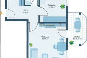 Vermietete 2-Zi.-Kapitalanlage in Dresden | Balkon | Stellplatz | provisionsfrei – Franz-Latzel-Straße 4, 1257 Leuben (Stadtteil), Dresden – Vorschaubild 7