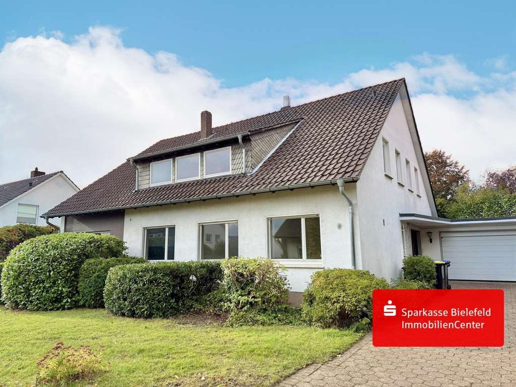 Schönes Zweifamilienhaus mit Potenzial in ruhiger Lage von Herford