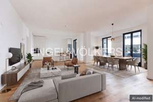 Moderne Eleganz im geschützten Hof-Ensemble: Refugium mit weitläufiger Terrasse & Blickachse zur ... – 60311 Altstadt, Frankfurt am Main – Vorschaubild 3