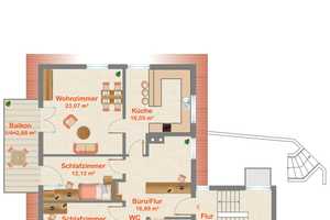 Zwei-Zuhause. Zwei moderne Wohnungen.
8 Zimmer auf 201 m². TOP-Technik. Garage
plus 4 Carports. – Sigmaringen (Kreis) – Vorschaubild 36