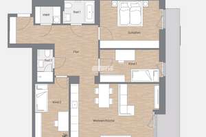 antaris Immobilien GmbH ** 4-Raum-Wohnung mit Weitblick & Einbauküche ** – Die vollständige Adresse der Immobilie erhältst du vom Anbieter., 99084 Altstadt, Erfurt – Vorschaubild 8