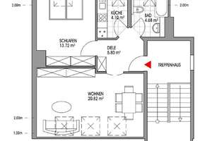 Eutritzsch - kleine, helle Dachgeschoßwohnung mit Tageslichtbad, Wanne & EBK in ruhiger Seitenstraße – Anhalter Straße 20, 4129 Eutritzsch, Leipzig – Vorschaubild 14