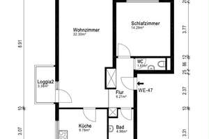 2-Zimmer-Wohnung in Wuppertal-Elberfeld – Jägerhofstraße 118a, 42119 Elberfeld, Wuppertal – Vorschaubild 9