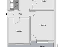 2-Zimmer-Wohnung in Koblenz Horchheimer Höhe – Horchheimer Höhe 9, 56076 Horchheimer Höhe, Koblenz – Vorschaubild 2