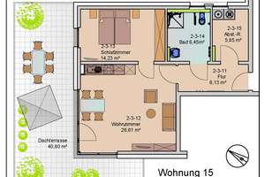 Seniorengerechtes Wohnen mit Stil – Lichtdurchflute 2-Zimmer-Seniorenwohnung in Duisburg-Rheinhausen – Kreuzacker 2b, 47228 Bergheim, Duisburg – Vorschaubild 7