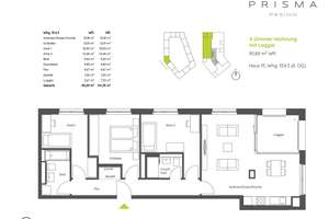Sofort bezugsfertig: Möblierte 4-Zi. Whg. in Westausrichtung mit Loggia und 2 Bädern – Hermine-von-Parish-Straße 1, 81245 Neupasing, München – Vorschaubild 8