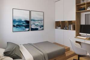 Haus B WHG 32 teilmöblierte 1,5-Zi-Whg 35,68 m² ab 01.06.2026 zu vermieten