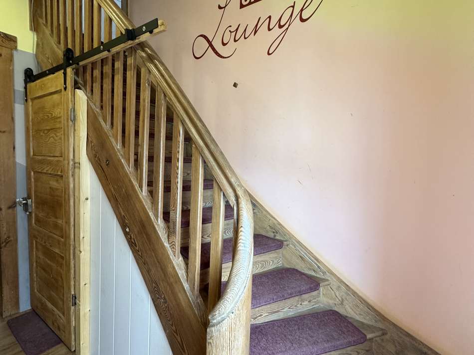 Treppe ins Studio