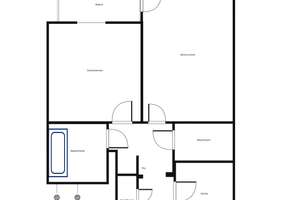 Schöne Wohnung sucht Mieter: günstige 2-Zimmer-Wohnung – Hakenwehrstr. 9, 28779 Blumenthal (Ortsteil), Bremen – Vorschaubild 4