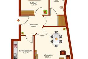 Einziehen & wohlfühlen – freie 2-Zimmer-Wohnung mit SW-Balkon in Eimsbüttel – Die vollständige Adresse der Immobilie erhältst du vom Anbieter., 20357 Eimsbüttel (Ortsteil), Hamburg – Vorschaubild 14