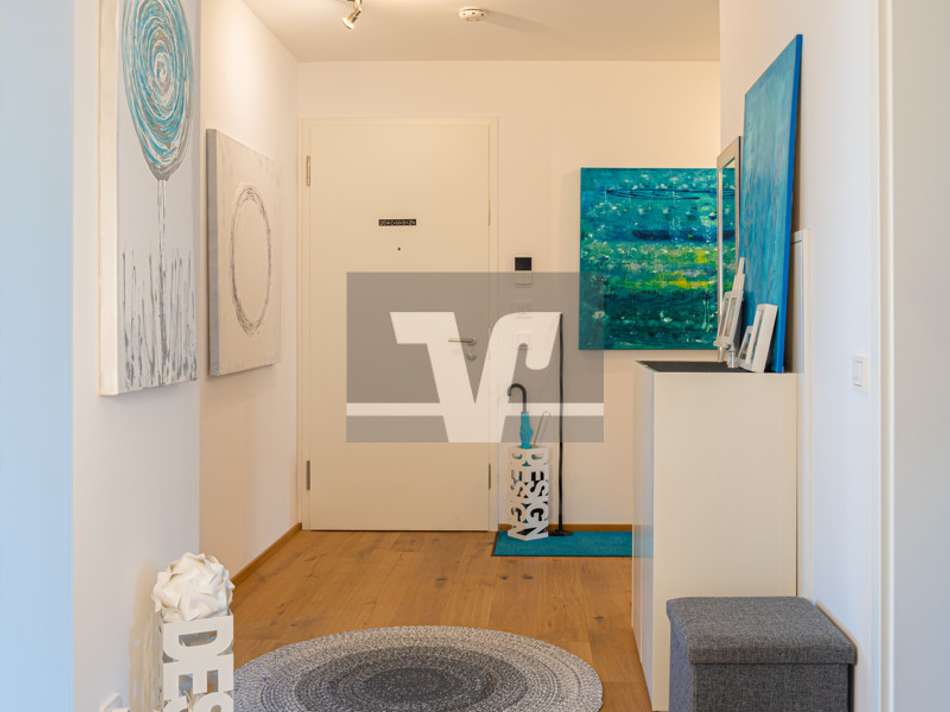 Weitläufiger Dielenbereich Whg