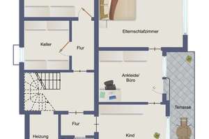Gepflegtes Einfamilienhaus mit Balkon, Garten und Garage! – 63785 Obernburg am Main – Vorschaubild 24