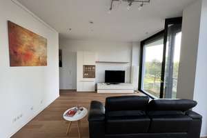 Exklusives 2 Zimmer-Loft vollmöbliert im FRIENDS tower  in Nymphenburg – Birketweg 37, 80639 Nymphenburg, München – Vorschaubild 3