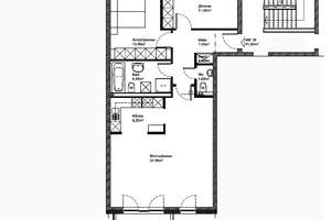 Modernes Wohnen in Bergedorf: 3-Zimmer-Wohnung mit Balkon – Brookdeich 96A, 21029 Bergedorf (Ortsteil), Hamburg – Vorschaubild 12