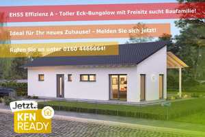 🏗️🏡 Tolles Bungalow-Konzept mit Freisitz 💚 als Effizienzhaus mit Eigenleistung! – Vogelsbergkreis – Vorschaubild 1