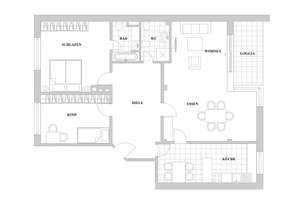 Großzügige 3-Zimmer-Wohnung mit Balkon und zwei Bädern – 40237 Flingern Nord, Düsseldorf – Vorschaubild 6