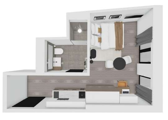 Grundriss WE 49