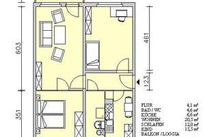 3-Raumwohnung in beliebter Lage! – Ringstraße 3b, 1705 Freital – Vorschaubild 16