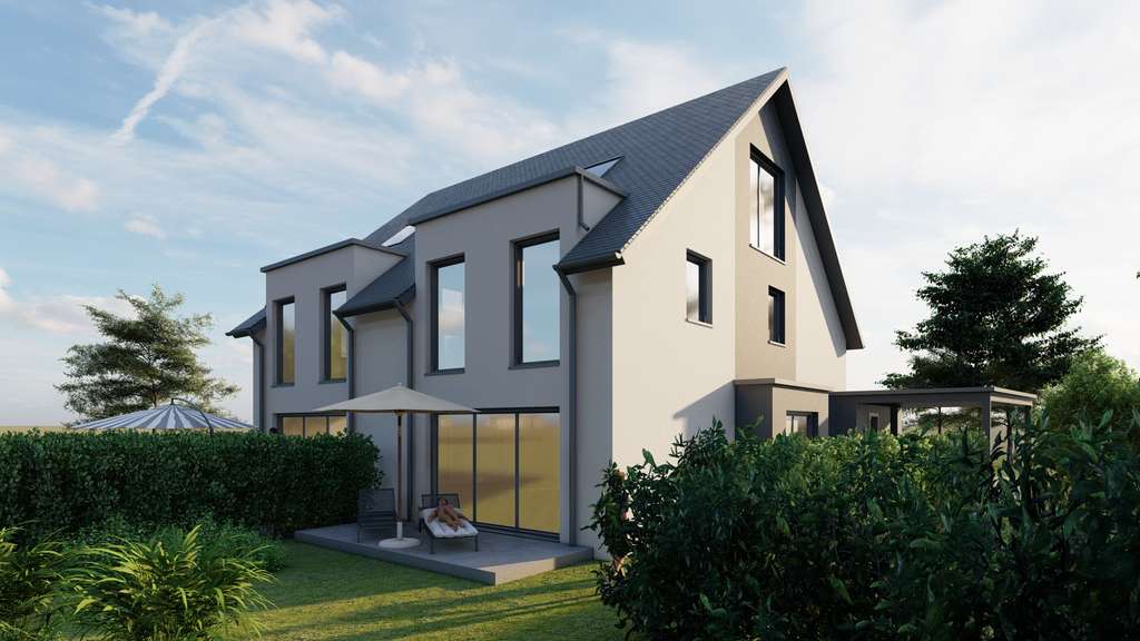 Immobilie in Willstätt - Grün. Ruhig. – KfW 40 Doppelhaushälfte inkl. Bauplatz & Genehmigung - Bild 3