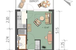 Schöne 1-Zimmerwohnung mit Balkon in zentraler Lage !! – Holzmühlenstr. 31, 22041 Wandsbek (Ortsteil), Hamburg – Vorschaubild 10