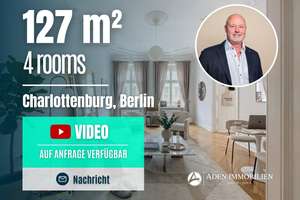 *4-Zimmer-Altbauwohnung mit Balkon, Stuck, Parkett und Einbauküche* – Knesebeckstr. 4, 10623 Charlottenburg, Berlin – Vorschaubild 4