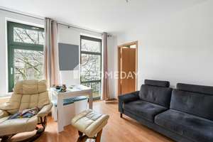 Altbauflair & Sonnenbalkon – Sehr gepflegte 2-Zimmer-Wohnung im sanierten Denkmal – Die vollständige Adresse der Immobilie erhältst du vom Anbieter., 4318 Anger-Crottendorf, Leipzig – Vorschaubild 3