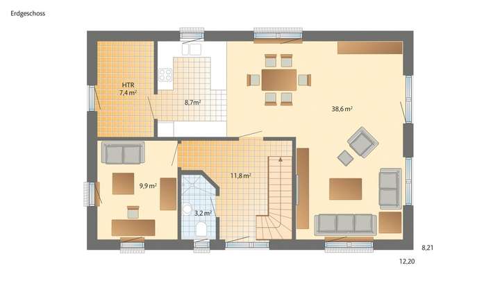 Grundriss EG
