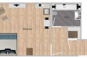 Möbliertes Apartment in zentraler Lage in Nürnberg – Nürnberg – Vorschaubild 13