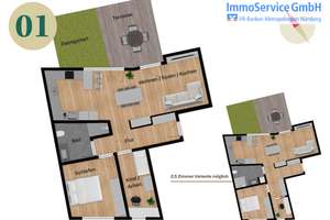 3-Zi.-ETW im Stadtteil St. Johannis. / Baubeginn erfolgt und bereits über 60% verkauft!