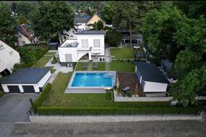 Architektenhaus im Bauhausstil auf 1.466 m² Sonnengrundstück nahe Müggelsee – Die vollständige Adresse der Immobilie erhältst du vom Anbieter., 12589 Rahnsdorf, Berlin – Vorschaubild 13