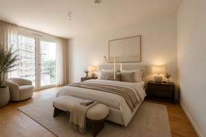 EXKLUSIVER ERSTBEZUG: Attraktive lichtdurchflutete 3-Zimmer-Wohnung mit Balkon – Truderingerstraße 86c, 81673 Josephsburg, München – Vorschaubild 5