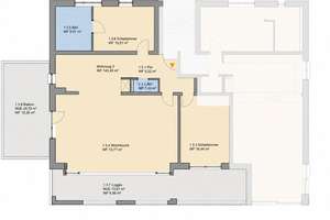 Exklusive Eigentumswohnung mit großzügiger Wohnküche, Loggia, Balkon und Terrassen – Die vollständige Adresse der Immobilie erhältst du vom Anbieter., 64285 Bessungen, Darmstadt – Vorschaubild 6