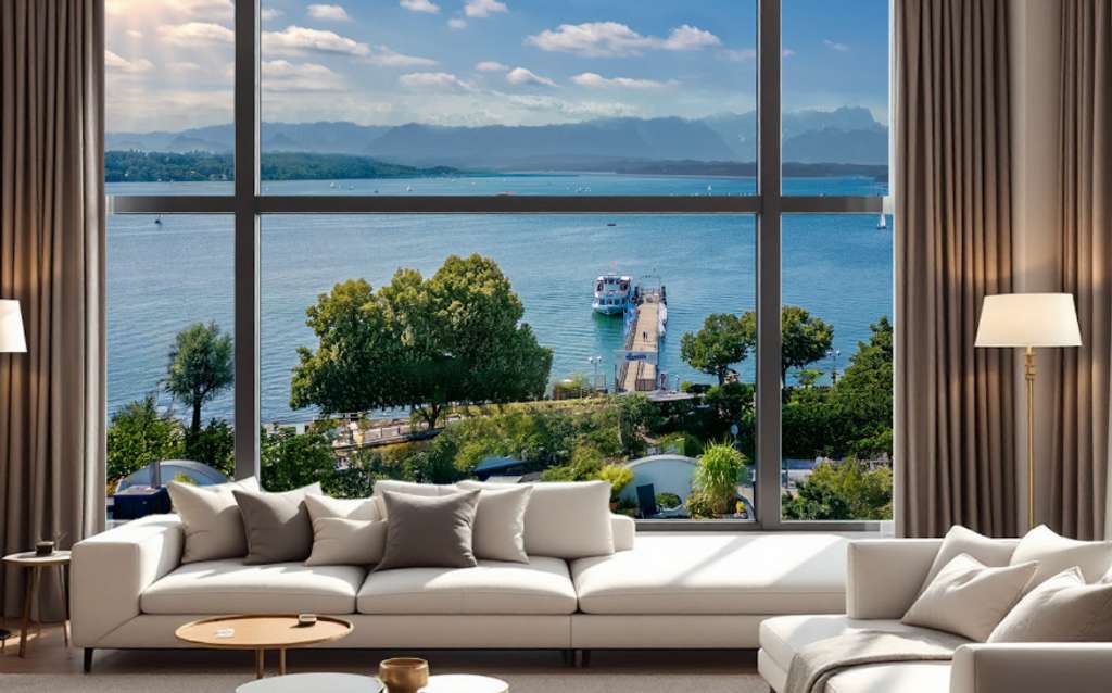 Baugrund für Wohn- und Geschäftshaus mit dem wohl spektakulärsten Penthouse Starnbergs