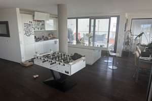 Riesige 2-Zimmer-Penthouse-Wohnung mit 200m² Terrasse in Frankfurts neuem Westen – Europa-Allee 165, 60486 Gallus, Frankfurt am Main – Vorschaubild 4