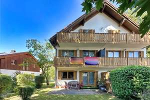 Sonnige 3-Zimmer-Gartenwohnung mit ca. 35 m² ausgebautem Souterrain und Badezimmer im Untergeschoss