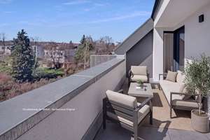 2-Raum-Wohnung mit Süd-West-Terrasse, Sonne pur, Carport, Neubau
