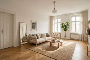 Gründerzeit-Charme, frisch kernsaniert: großzügige 5-Zimmer-wohnung mit 2 Bädern im Herzen von Halle – 6110 Nördliche Innenstadt, Halle (Saale) – Vorschaubild 3