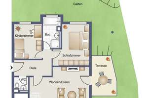 3,5-Zimmer Wohnung mit Terrasse und Garten im Herzen von Heslach – Die vollständige Adresse der Immobilie erhältst du vom Anbieter., 70199 Heslach, Stuttgart – Vorschaubild 9