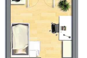 Kompakte 1-Zimmer Wohnung Nähe Uni Hohenheim – Steckfeldstraße 5, 70599 Steckfeld, Stuttgart – Vorschaubild 5