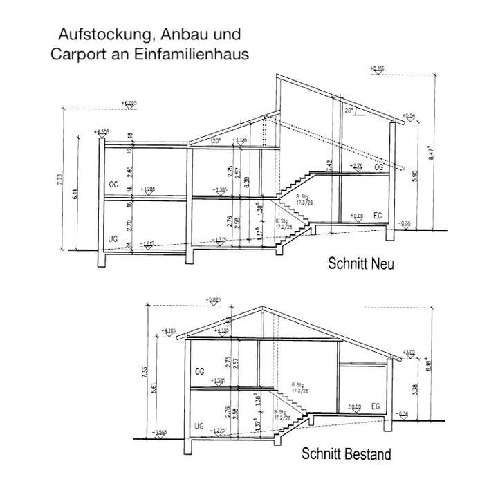 Alpenstraße Bauantrag mit Text