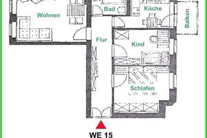 Schöne, helle 3-Raum-Whg. im 3. OG (mit Lift) – Casparistraße 1, 9126 Lutherviertel, Chemnitz – Vorschaubild 26