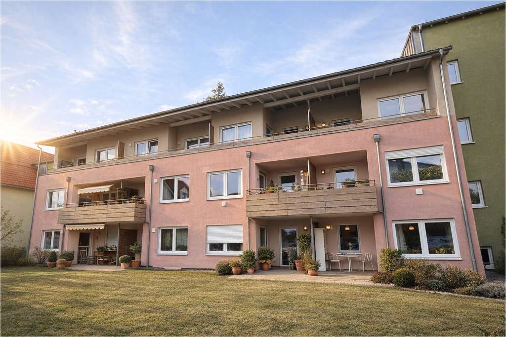 Immobilie in Fischach - Wohnglück mit Garten im betreuten Wohnen – ideal zum Leben & als Kapitalanlage- zum Einzug bereit - Bild 3