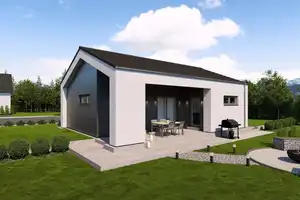 Architektur zum Verlieben - OKAL-Bungalow mit tollem Blick – Marburg-Biedenkopf (Kreis) – Vorschaubild 1