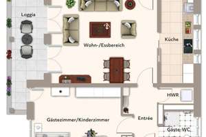 Hochwertige 3-Zimmer-Eigentumswohnung (112 m²) mit Balkon, Aufzug & Tiefgarage – Innenstadtlage,  – Die vollständige Adresse der Immobilie erhältst du vom Anbieter., 14467 Nördliche Innenstadt, Potsdam – Vorschaubild 8