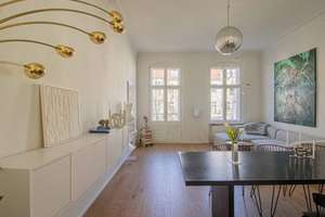 Schöne hochwertig möblierte Altbauwohnung mit Balkon – Bouchéstraße 81, 12435 Alt-Treptow, Berlin – Vorschaubild 2